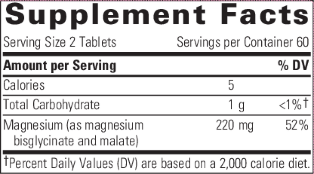 Integrative Therapeutics: Magnesium Glycinate Plus (120 c)