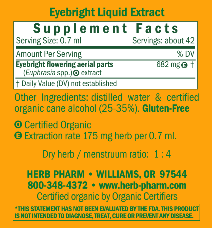 Herb Pharm: Eyebright Tincture