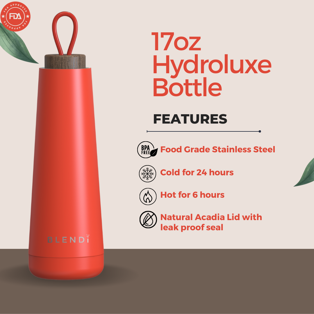 Hydroluxe Tumbler Water Bottle 17oz – Online Only