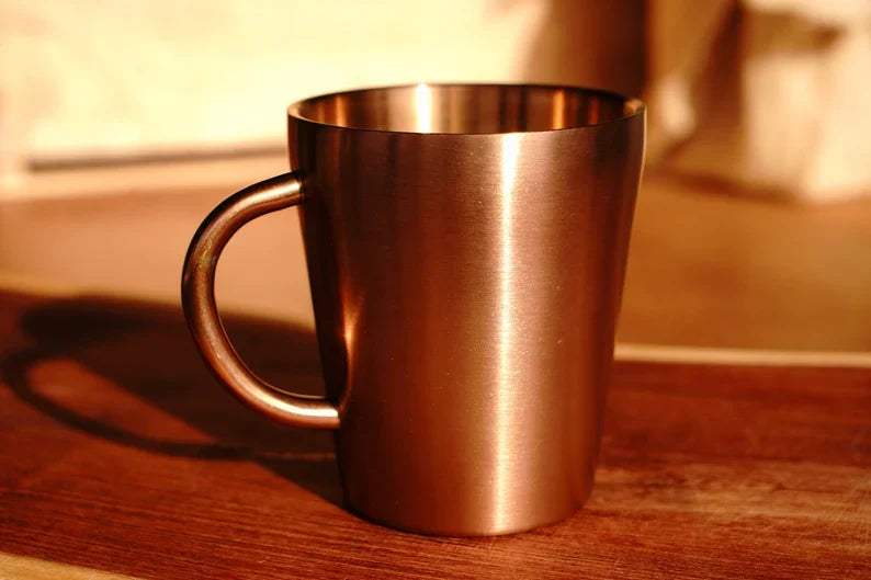 Copper Double Wall Stainless Steel Mug – Online Only
