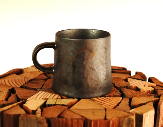 Stone Gray & Bronze Espresso Mug - Set of 2 – Online Only