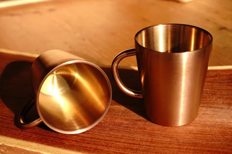 Copper Double Wall Stainless Steel Mug – Online Only