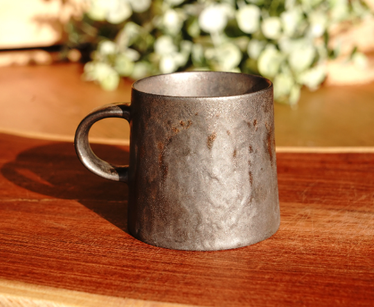 Stone Gray & Bronze Espresso Mug - Set of 2 – Online Only