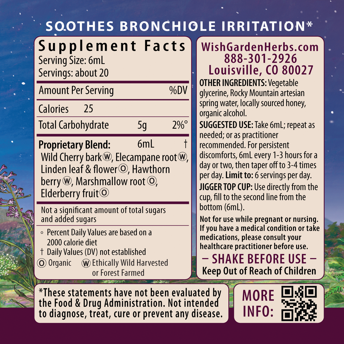 Serious AM Cough, Soothing Syrup – Online Only