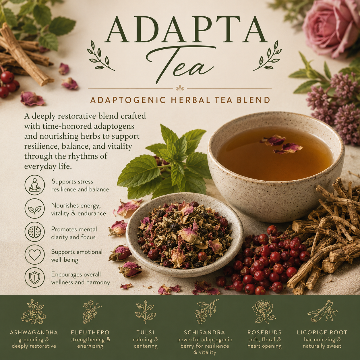 Bulk: Adaptatea - 0.5 oz