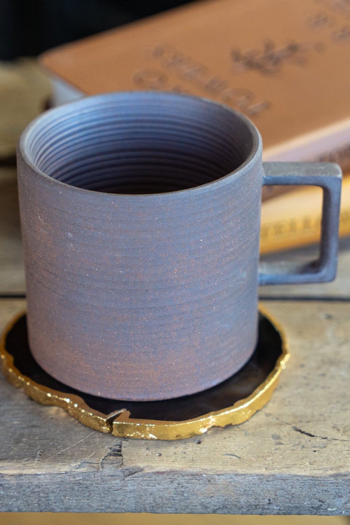Rustic Ceramic Espresso Mug | Handmade Minimalist Stoneware Cup | Modern Pottery Tea Mug – Online Only