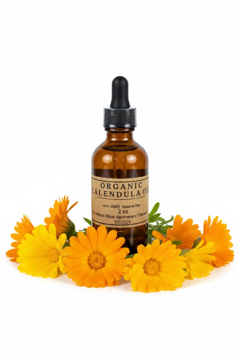 Organic Calendula Oil (2 oz)