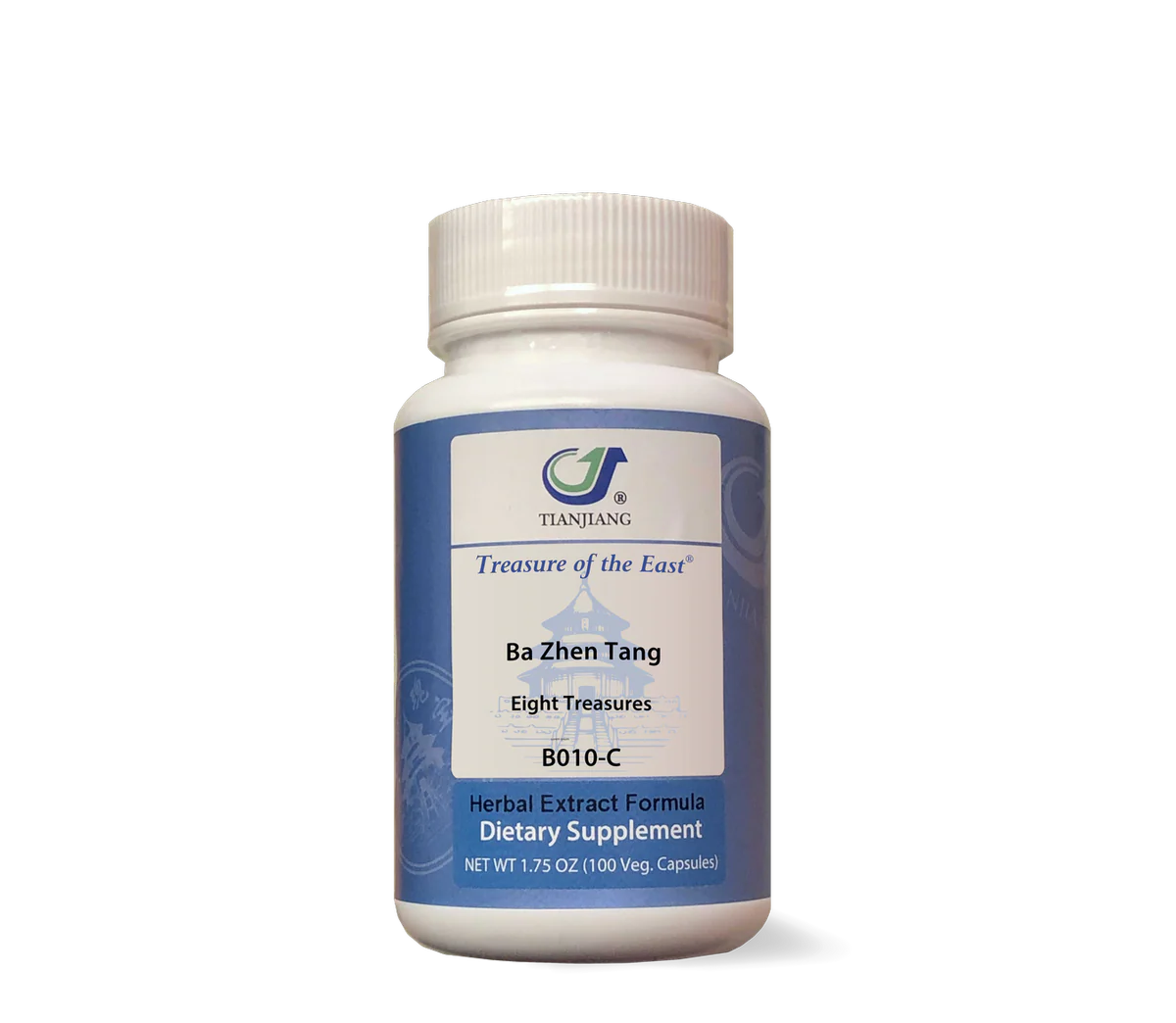 Treasures of the East: Ba Zhen Tang - Eight Treasures (Capsules 100ct.)