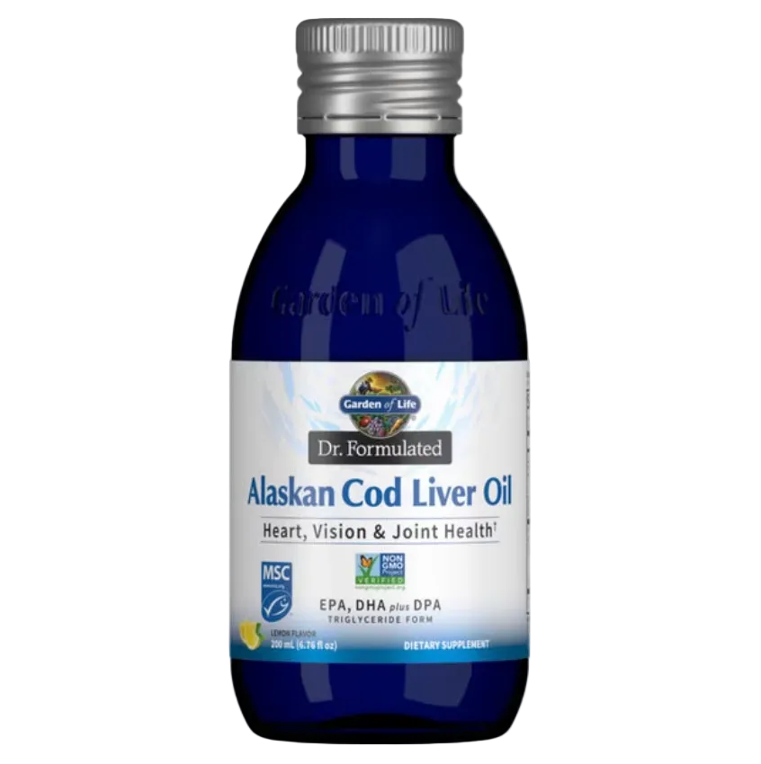 Garden of Life: Dr. Formulated Alaskan Cod Liver Oil Liquid - (200 mL)