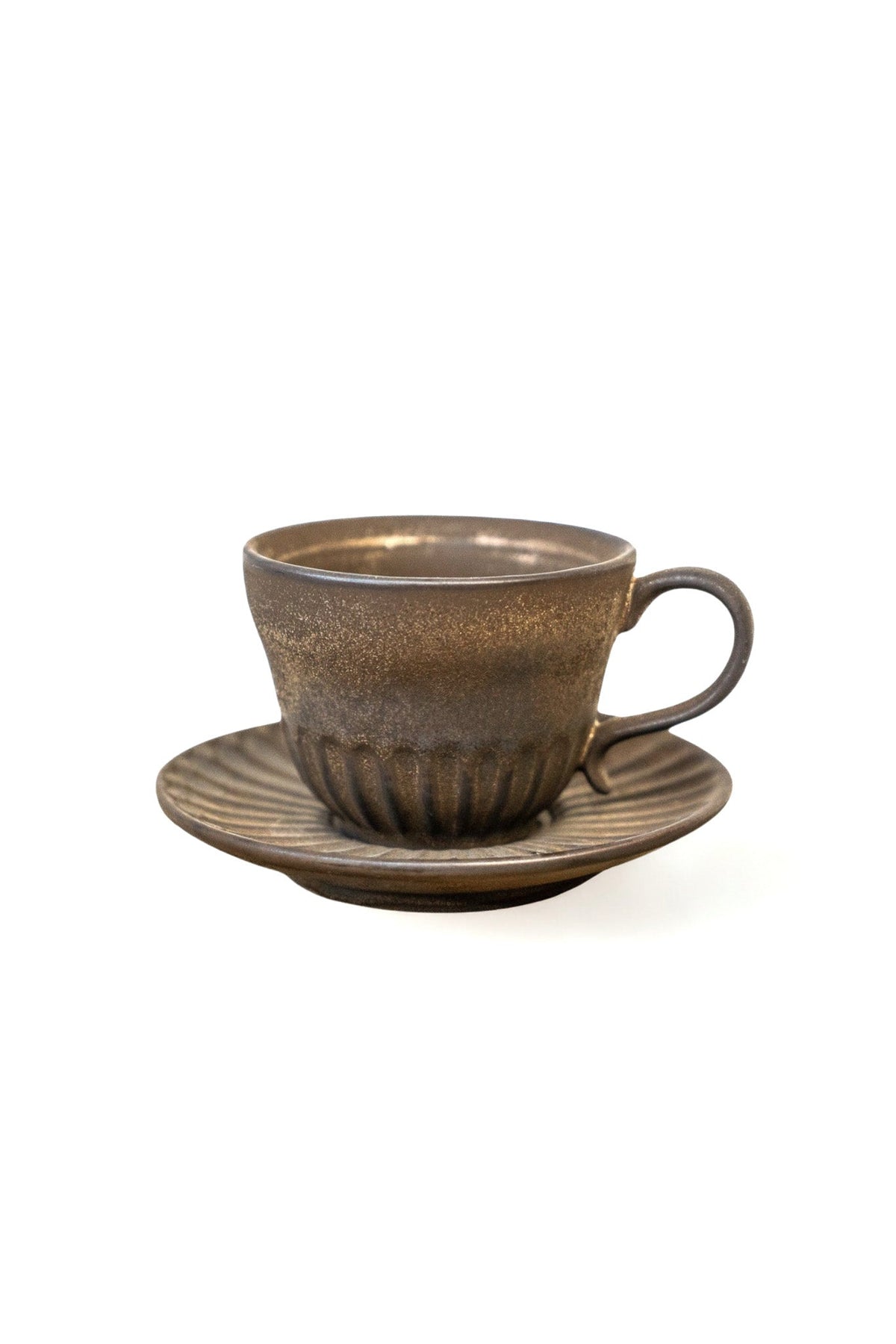 Rustic Ribbed Espresso Set – Online Only