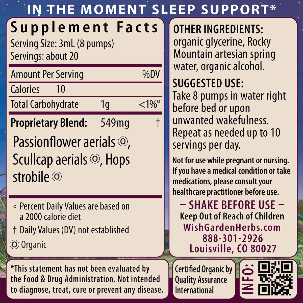 Sleepy Nights & Fresh Mornings – Online Only