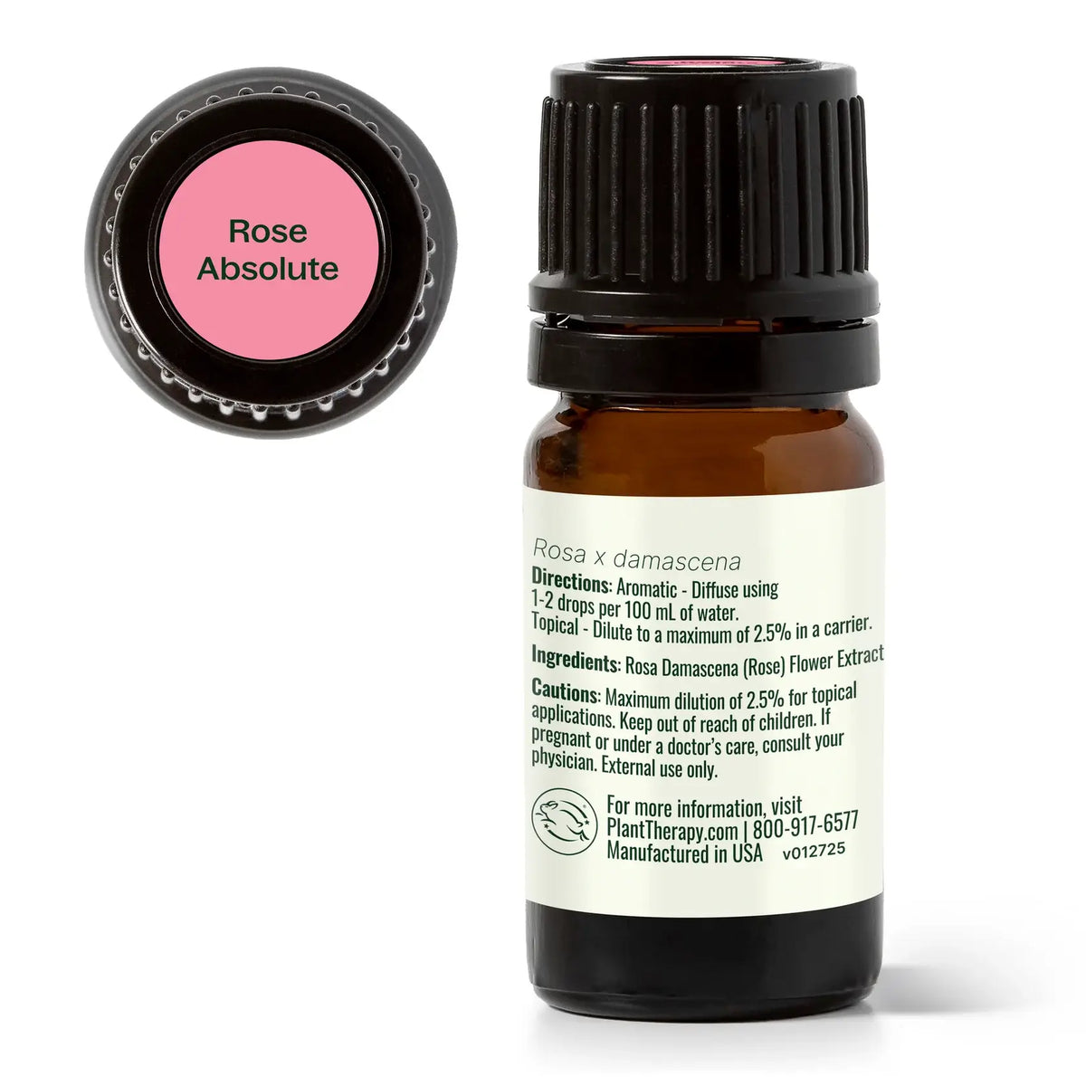 Rose Pure Absolute Essential Oil 5 mL