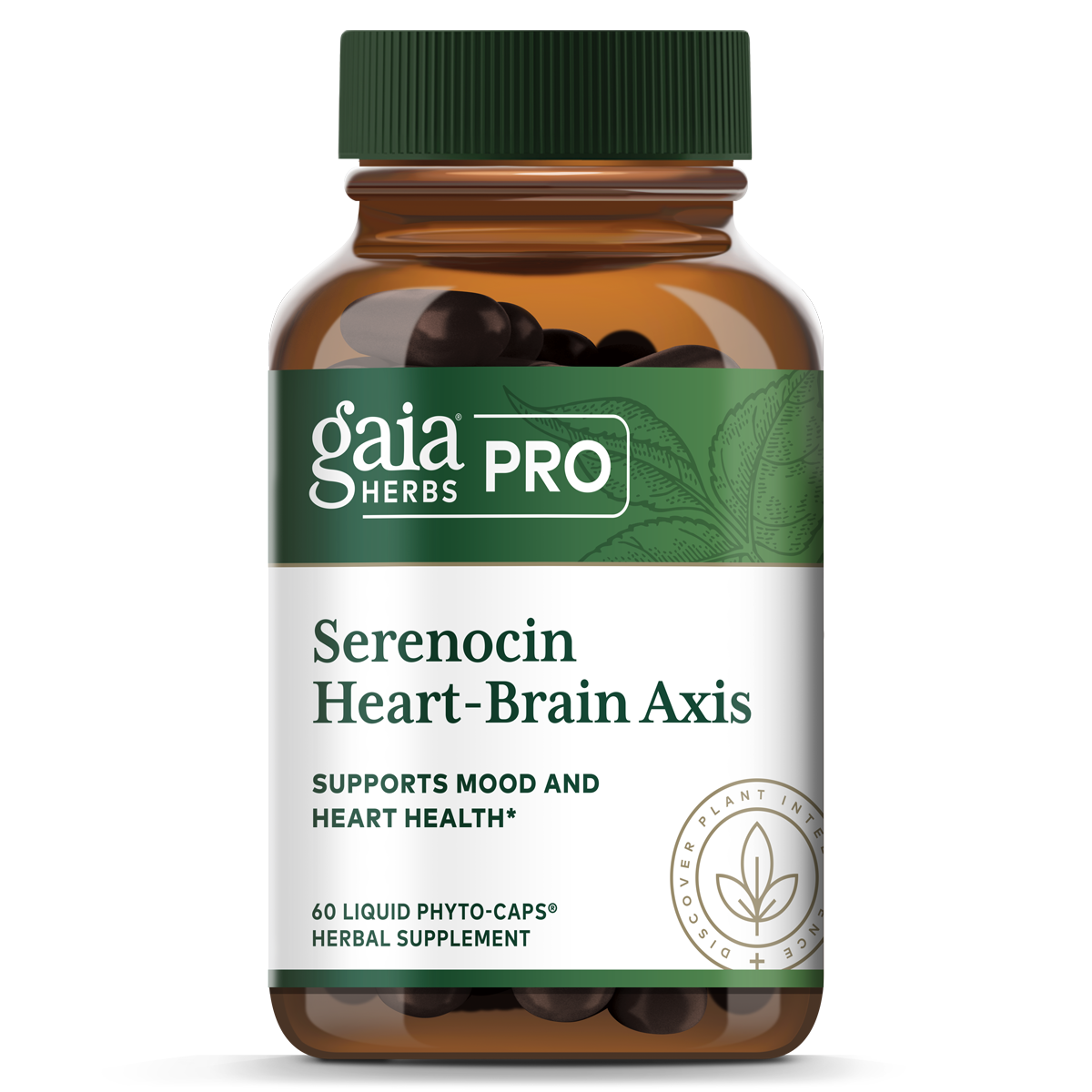 Gaia Herbs Pro: Serenocin Heart-Brain Axis - (60 capsules)