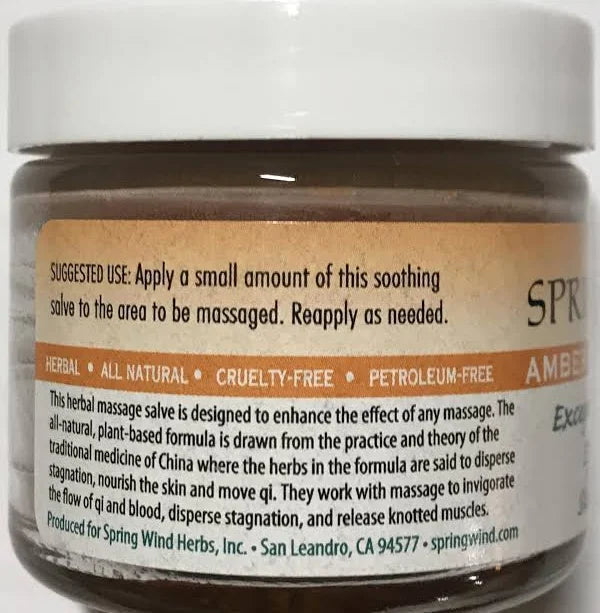 Amber Massage Salve (2 oz)