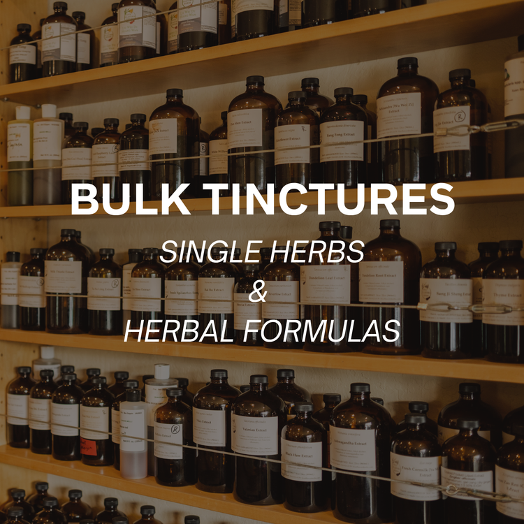 Bulk Tinctures - Single Herbs & Herbal Formulas