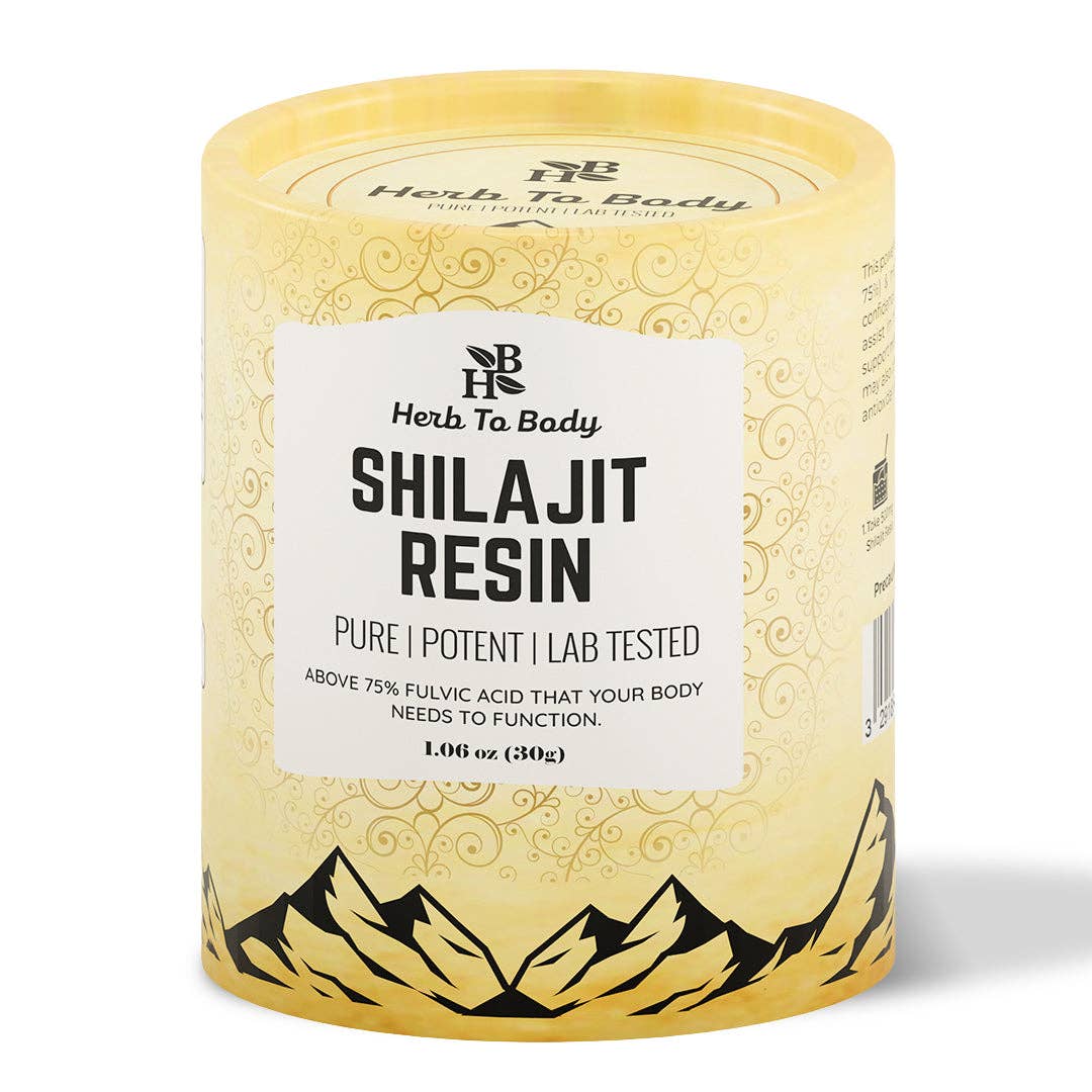 Herb to Body: Himalayan Shilajit Resin | High-Altitude Botanical Extract