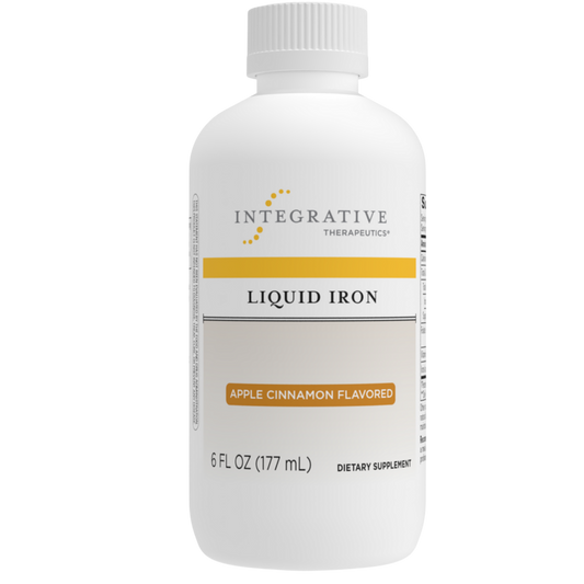 Integrative Therapeutics: Liquid Iron Apple Cinnamon Flavor (6 oz)