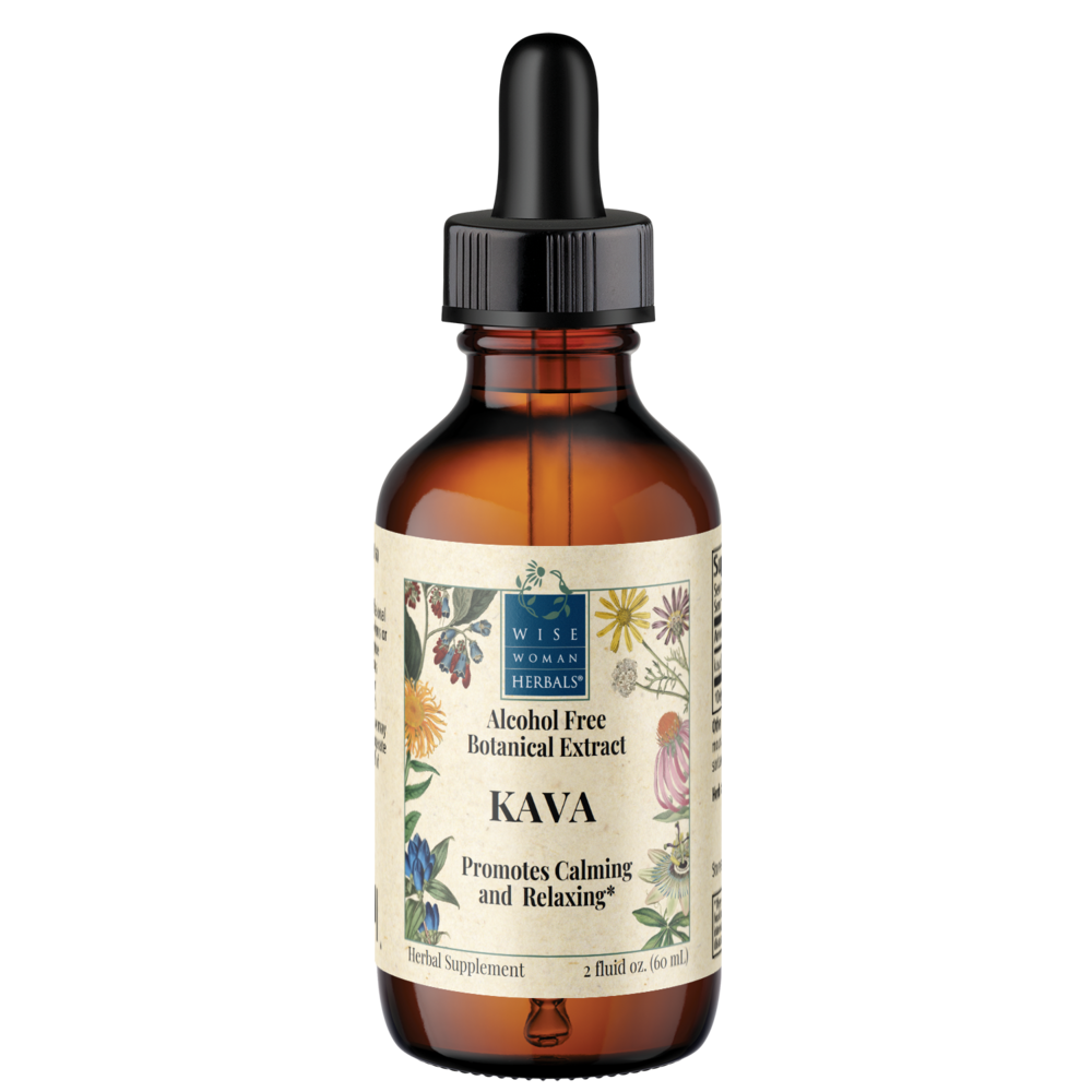 Wise Woman Herbals: Standardized Kava Glycerite (2 oz)