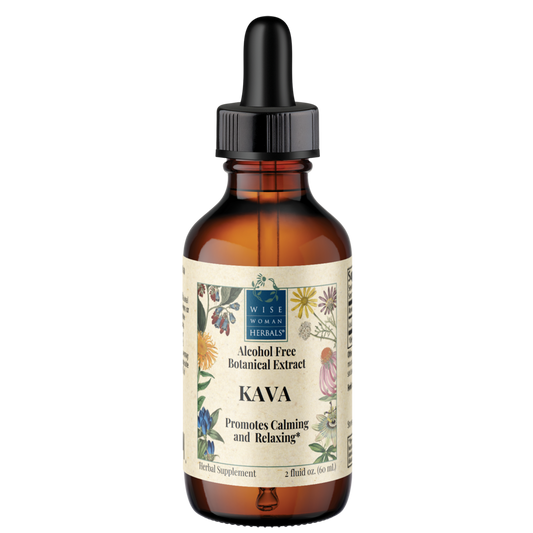 Wise Woman Herbals: Standardized Kava Glycerite (2 oz)