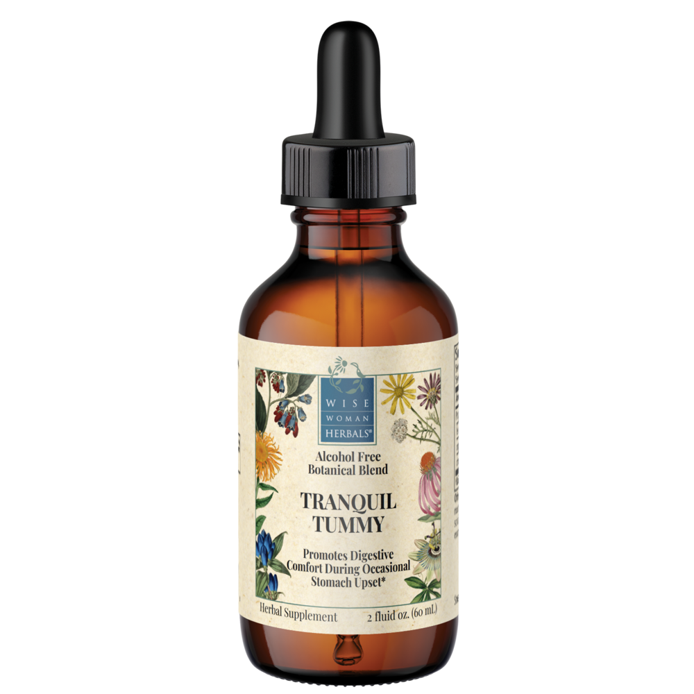 Wise Woman Herbals: Tummy Glycerite (2 oz)