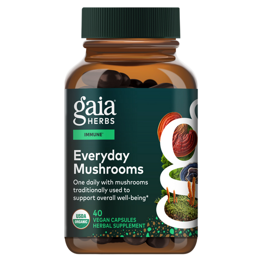 Gaia Herbs: Everyday Mushrooms (40 capsules)