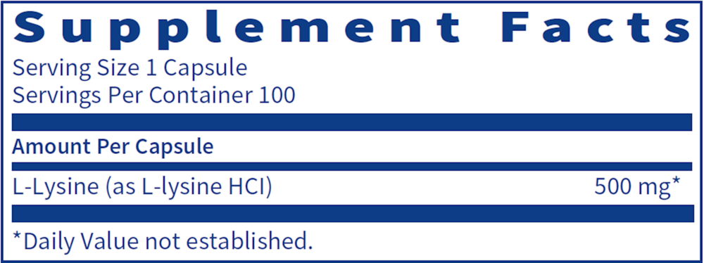 SFI Health: L-Lysine (100 c)