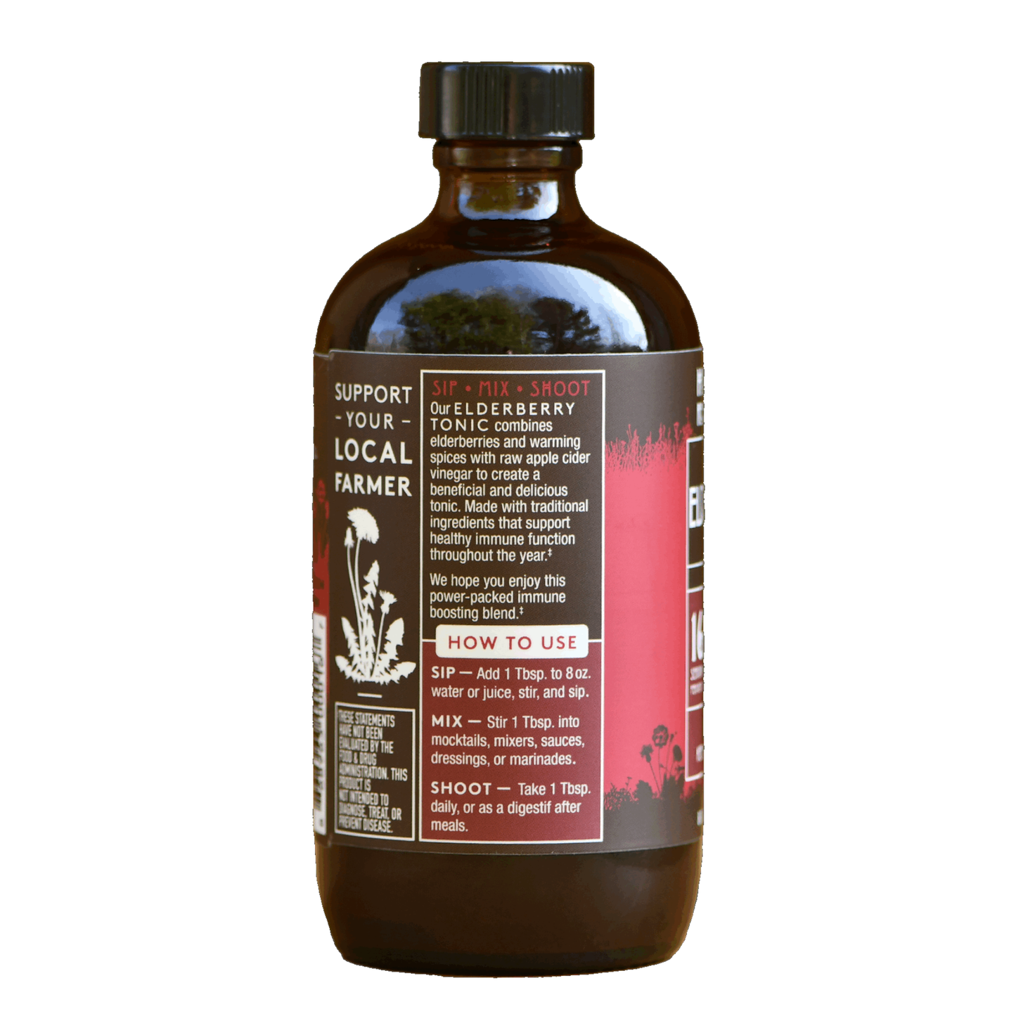 Herbal Revolution: Elderberry Tonic (8 fl oz)