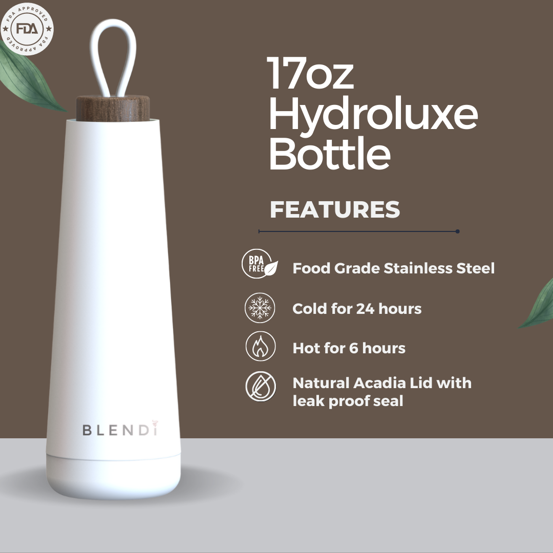 Hydroluxe Tumbler Water Bottle 17oz – Online Only