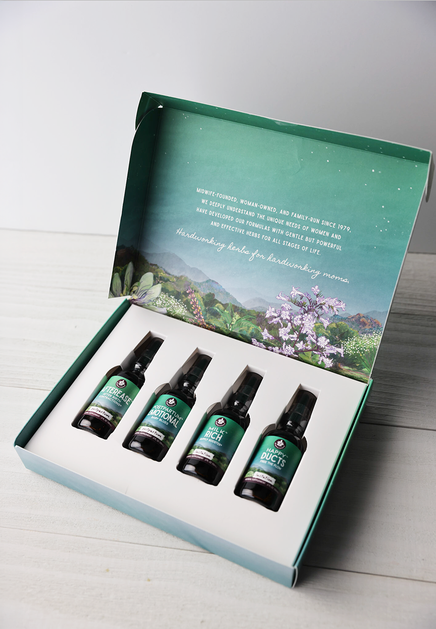 Postpartum Essentials Kit with Gift Box – Online Only