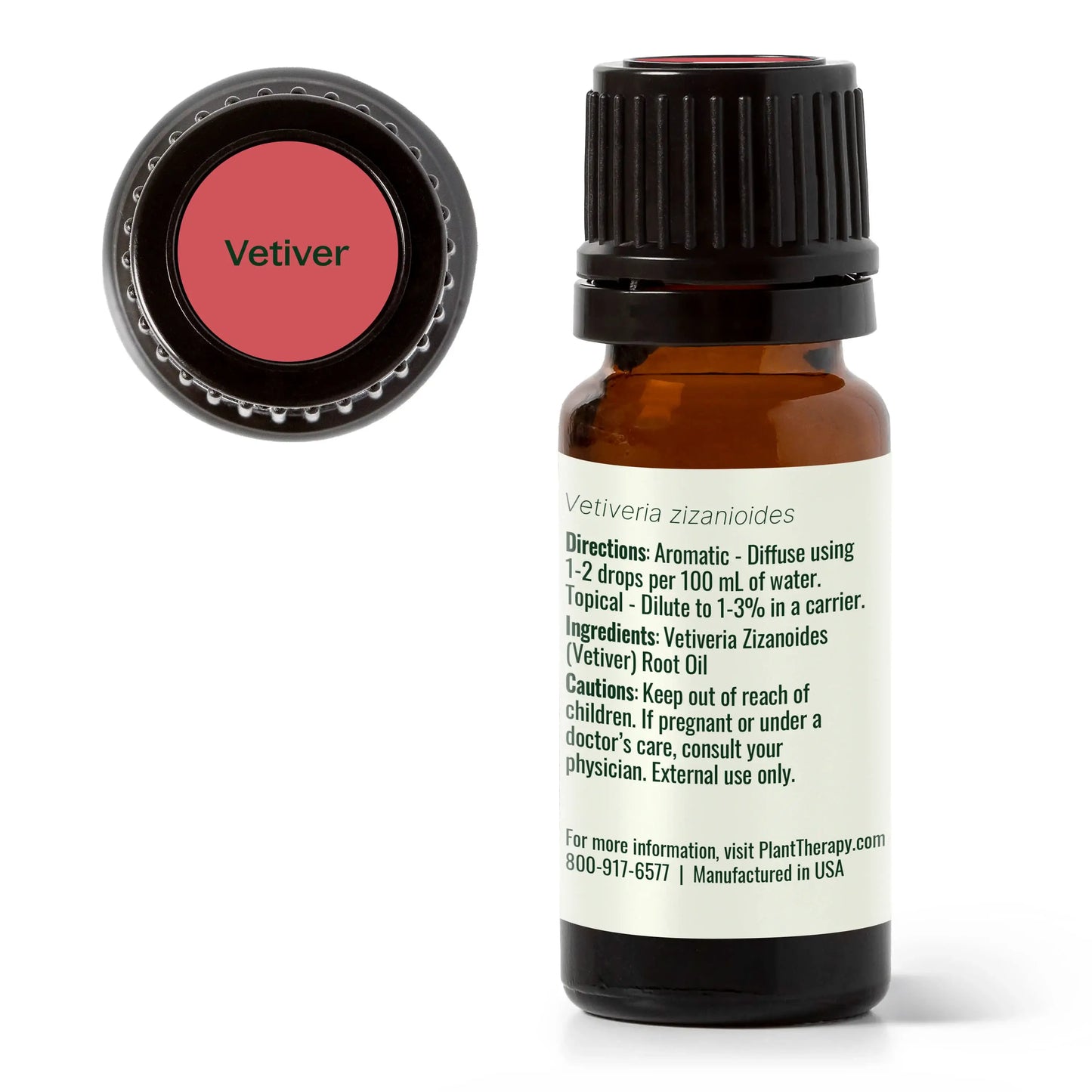 Plant Therapy: Vetiver Essential Oil 10 mL