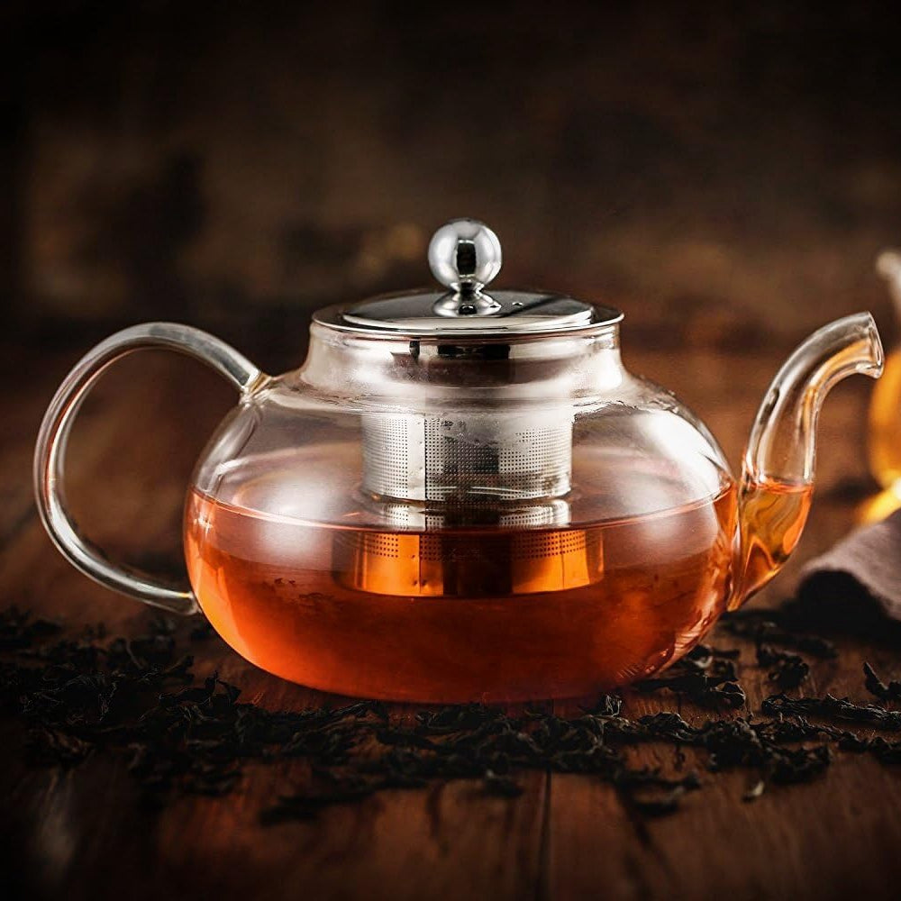 800ml teapot with stainless steel infuser – Online Only