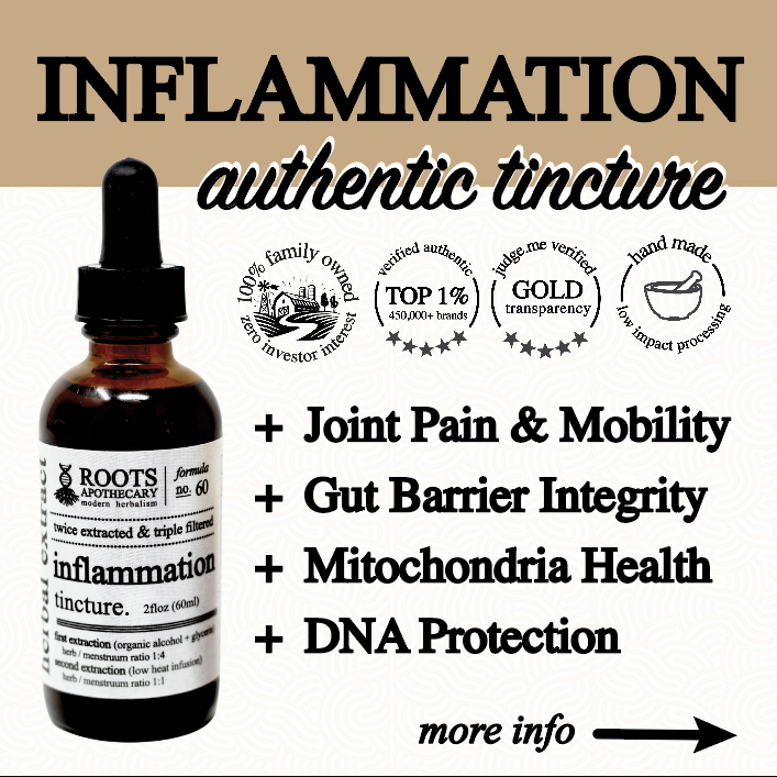Roots Apothecary: Inflammation Tincture