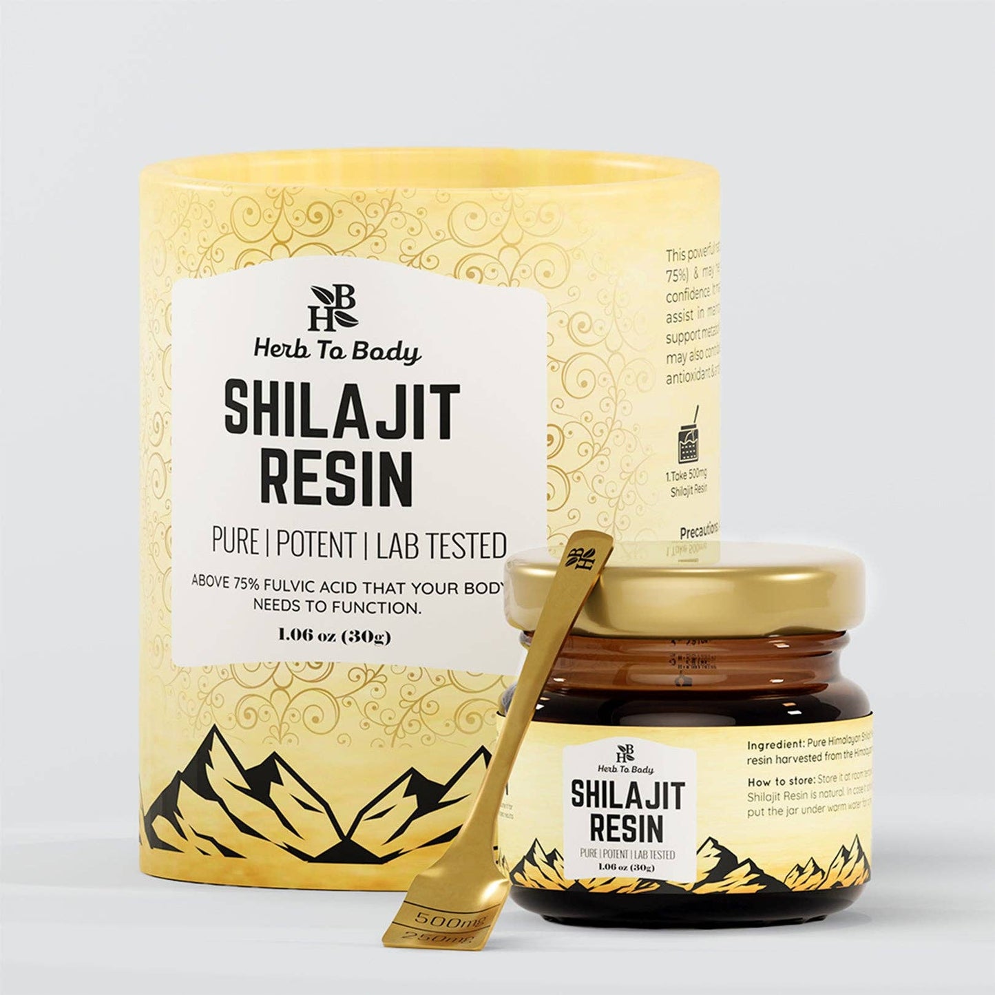 Herb to Body: Himalayan Shilajit Resin | High-Altitude Botanical Extract