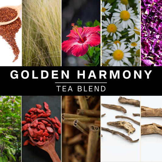 Bulk: Golden Harmony Tea - 0.5 oz