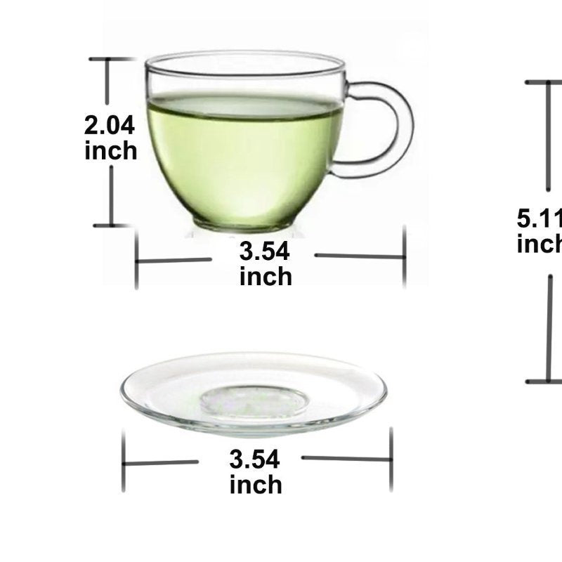 Teapot with infuser + warmer and 4 cups – Online Only