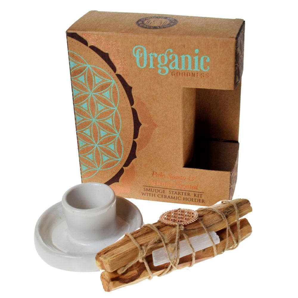 Smudge Starter Kit, Organic Goodness