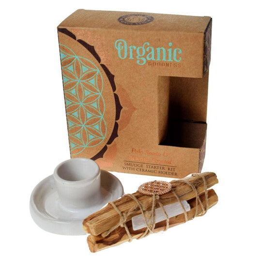 Smudge Starter Kit, Organic Goodness