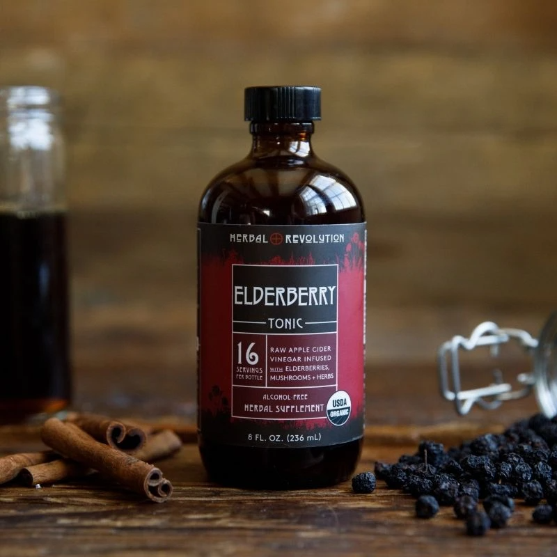 Herbal Revolution: Elderberry Tonic (8 fl oz)