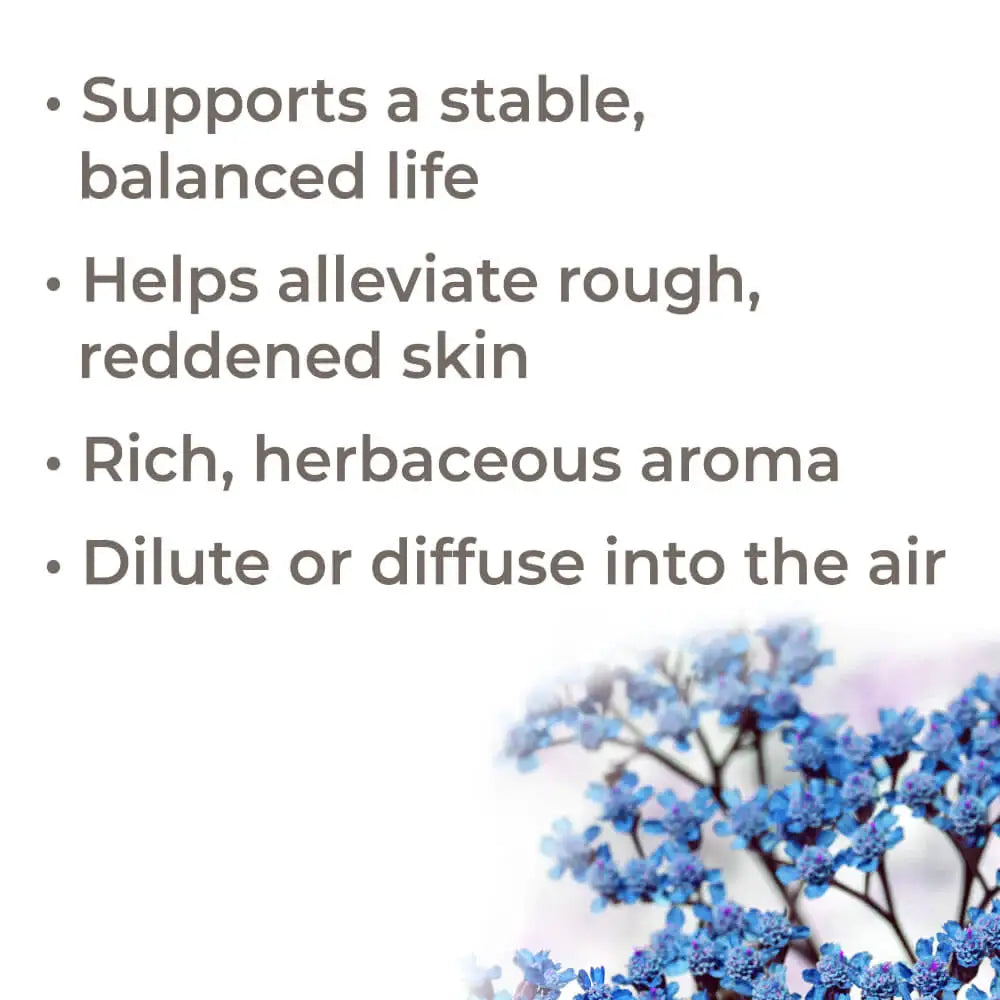 Plant Therapy: Organic Blue Yarrow Essential Oil 2.5 mL