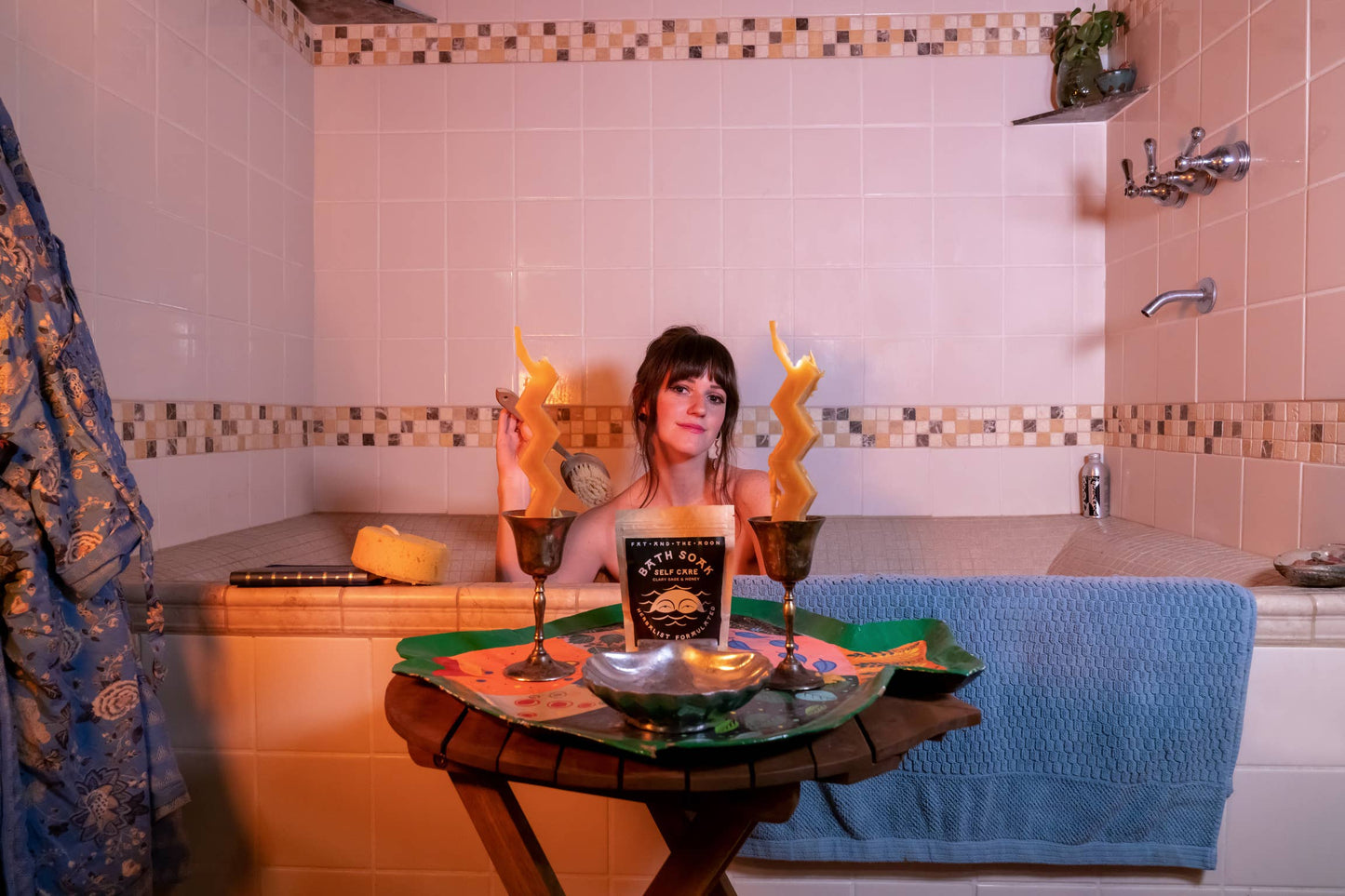 Fat and the Moon: Self Care Bath Soak