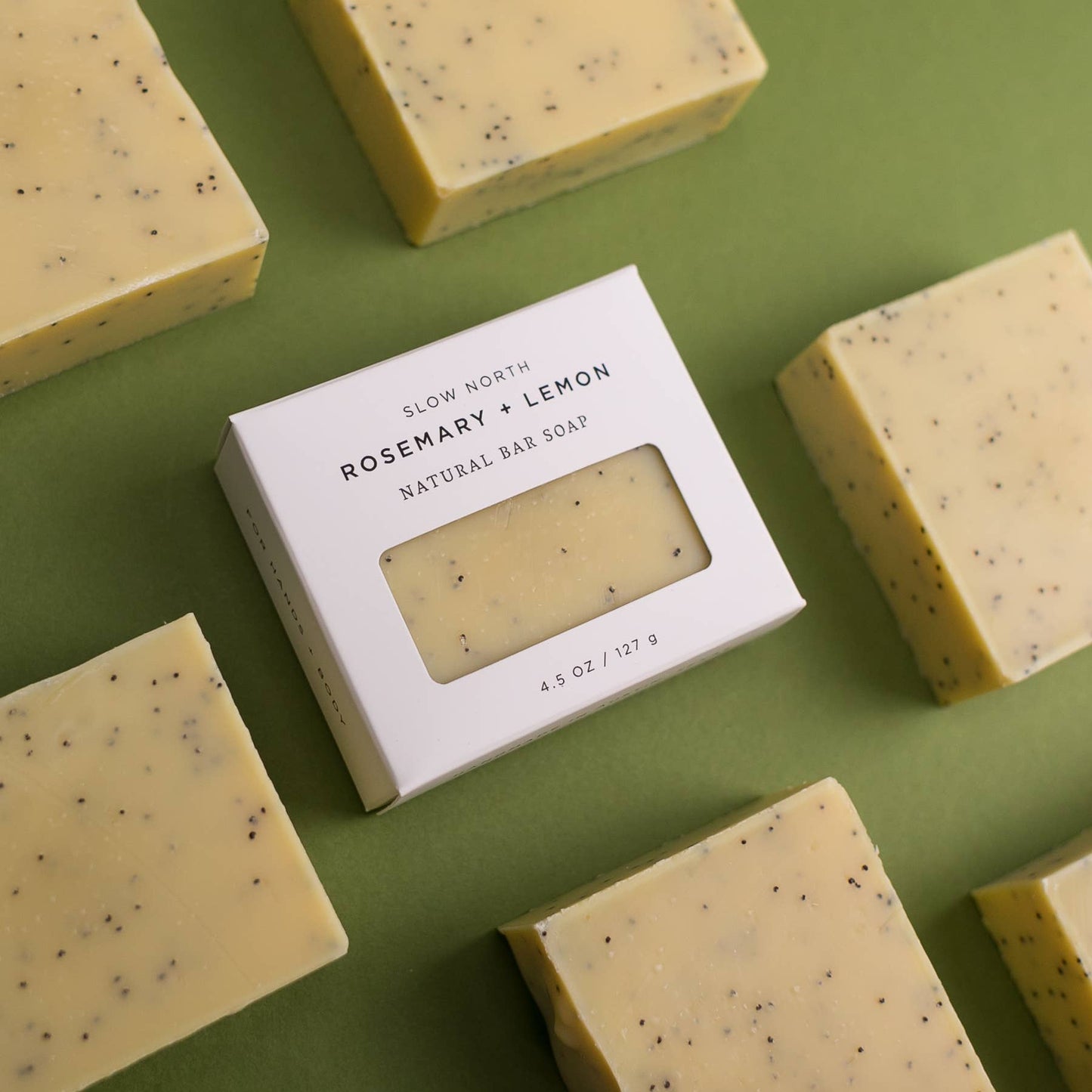 Rosemary + Lemon - Natural Bar Soap - Spring Gift