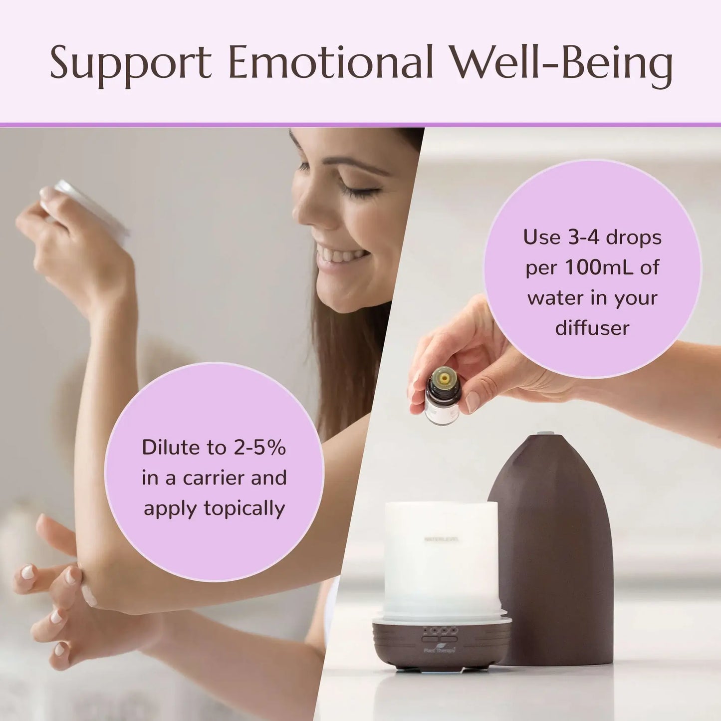 Plant Therapy: Organic Clary Sage Essential Oil 10 mL