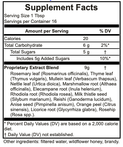 Taproot Medicine: Mighty Lungs Syrup