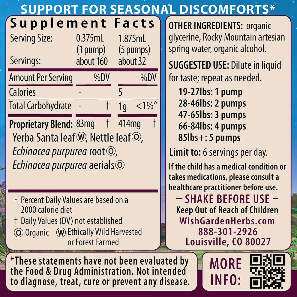 Wishgarden Herbs: Kick-It Allergy (Kids)