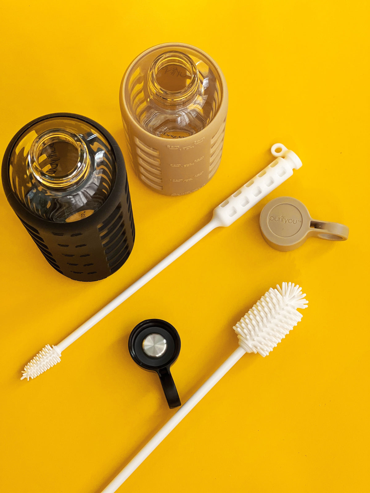 purifyou Reusable Silicone Bottle Brush (Set of 2) – Online Only