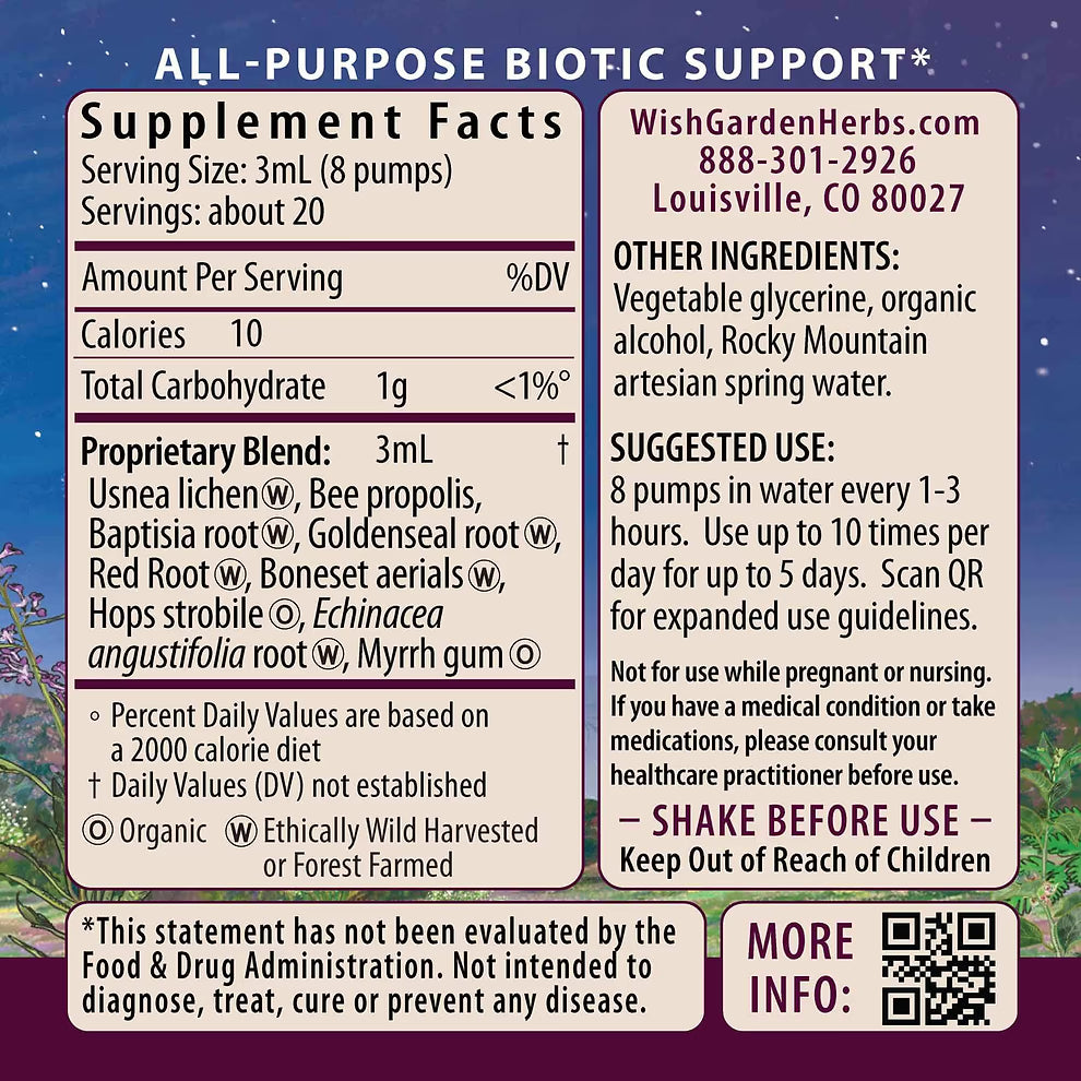 WishGarden Herbs: Kick-Ass Biotic (1 oz)