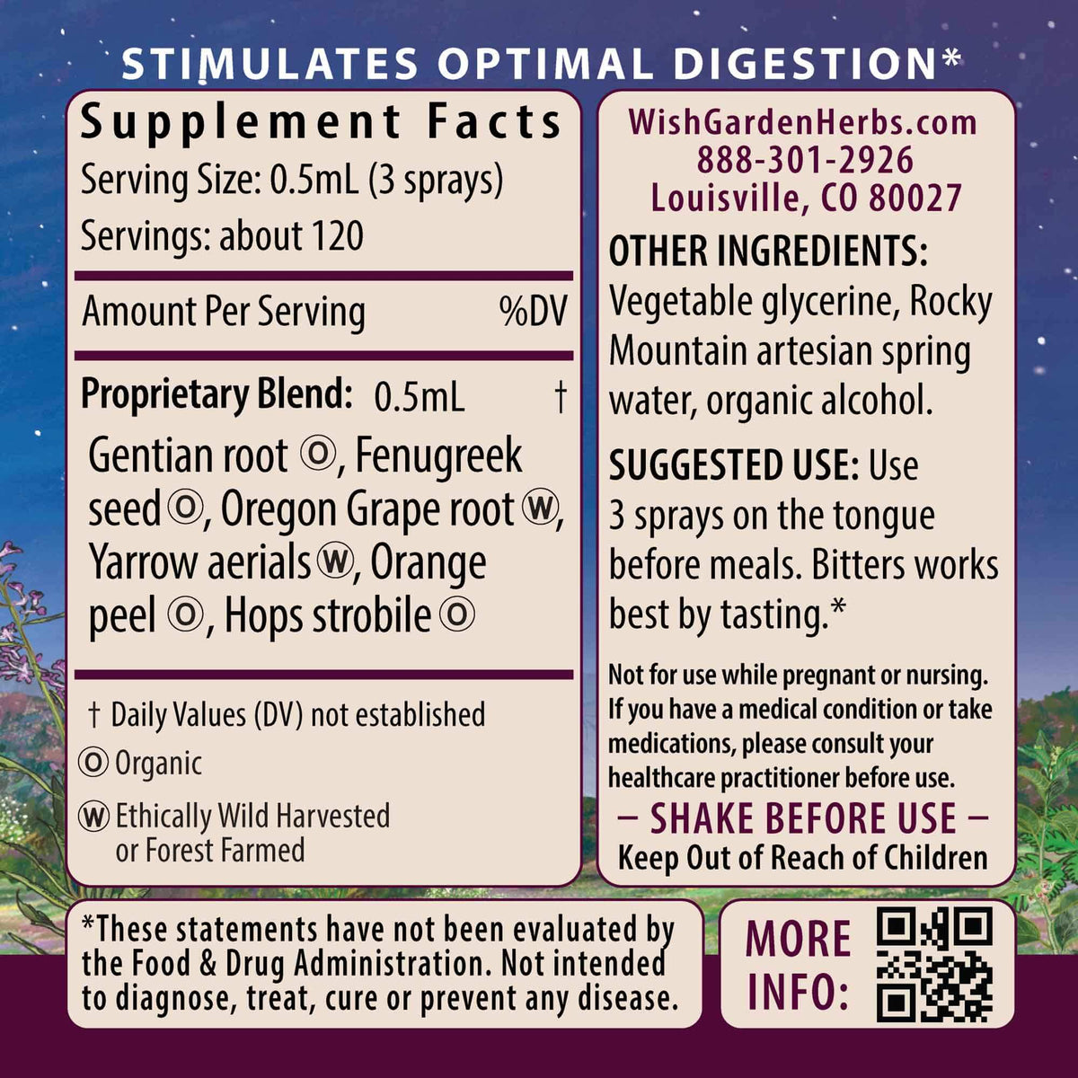 Badass Bitters, Digestive Aid – Online Only