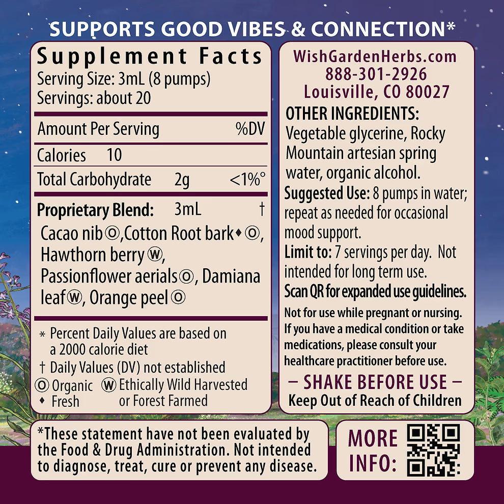 WishGarden Herbs: Liquid Bliss (2 oz)
