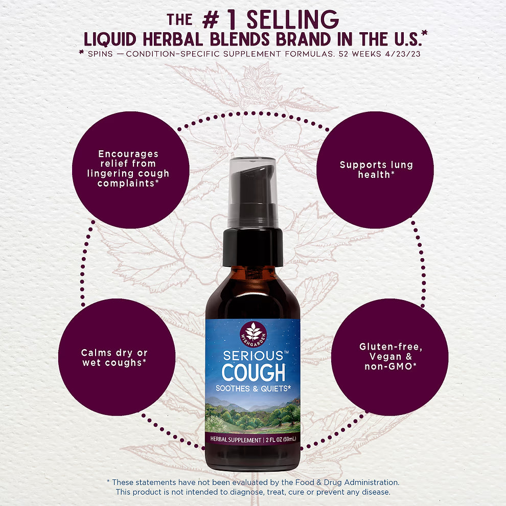 WishGarden Herbs: Serious Cough (2 oz)