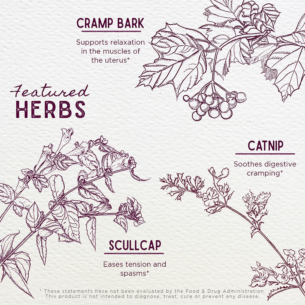 WishGarden Herbs: Cramp Release (2 oz)